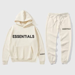 essentials spring cream tracksuit