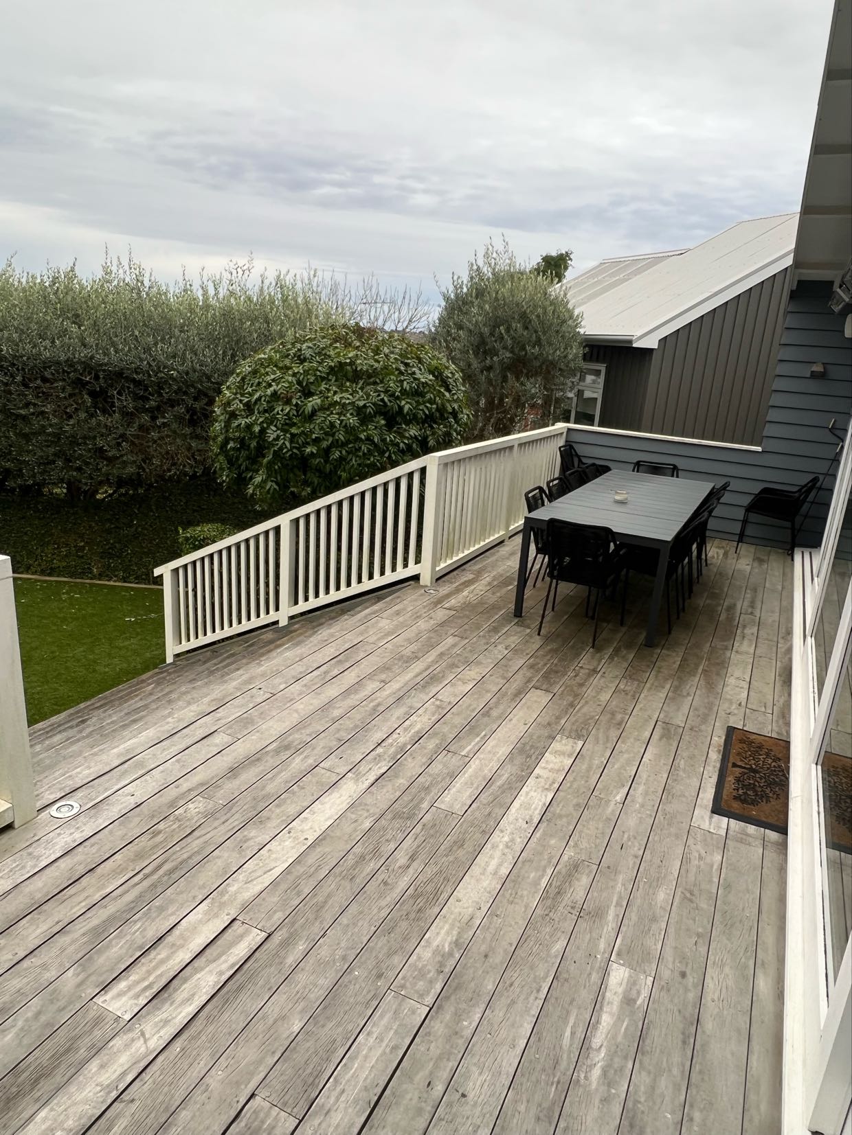 deck washing