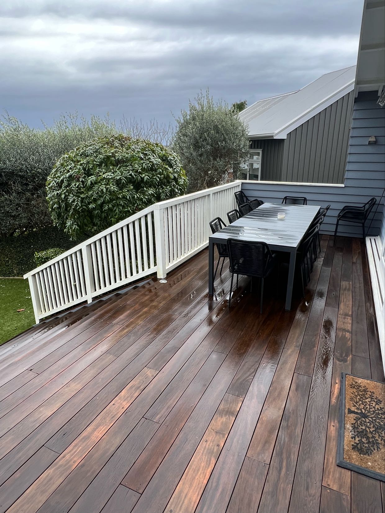 deck washing