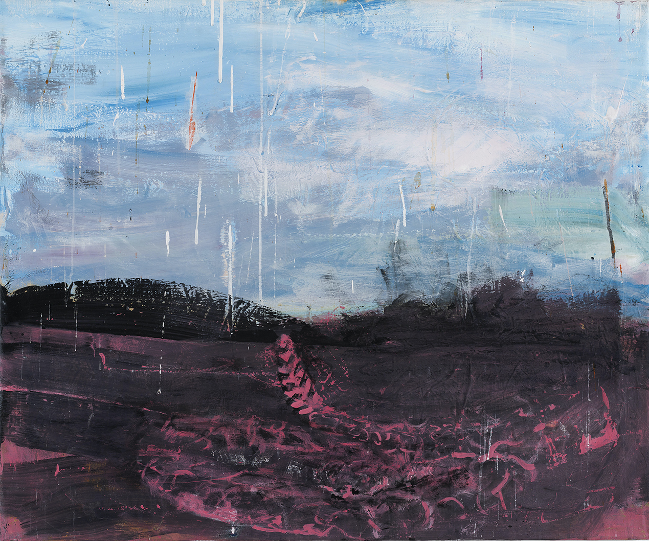 Badlands, 74 x 90 cm, 2024