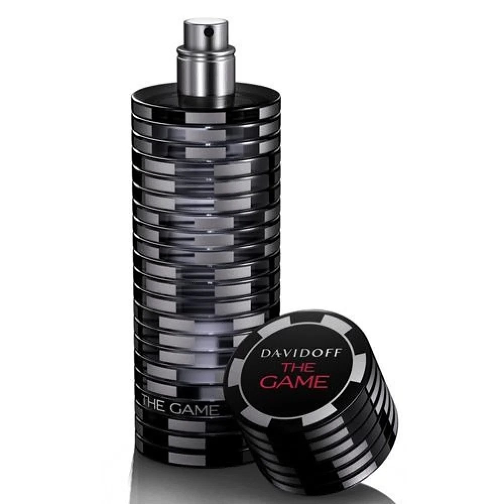 زجاجة عطر Davidoff The Game الرجالي بتصميم البوكر