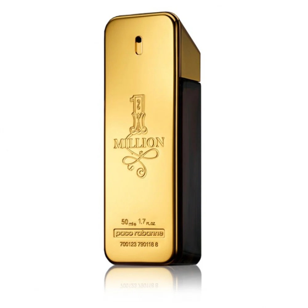 زجاجة عطر 1 Million الرجالي على شكل سبيكة ذهبية