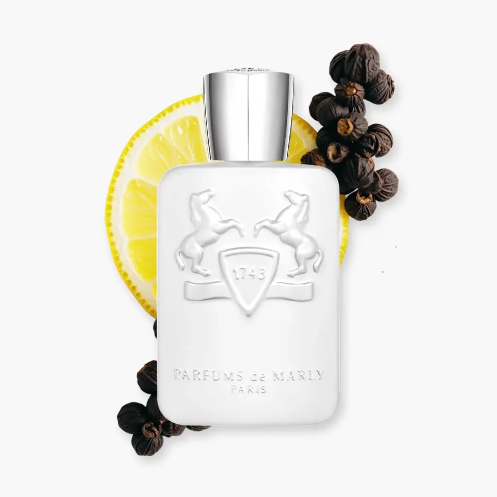 زجاجة عطر مستوحى من غالواي من Parfums de Marly