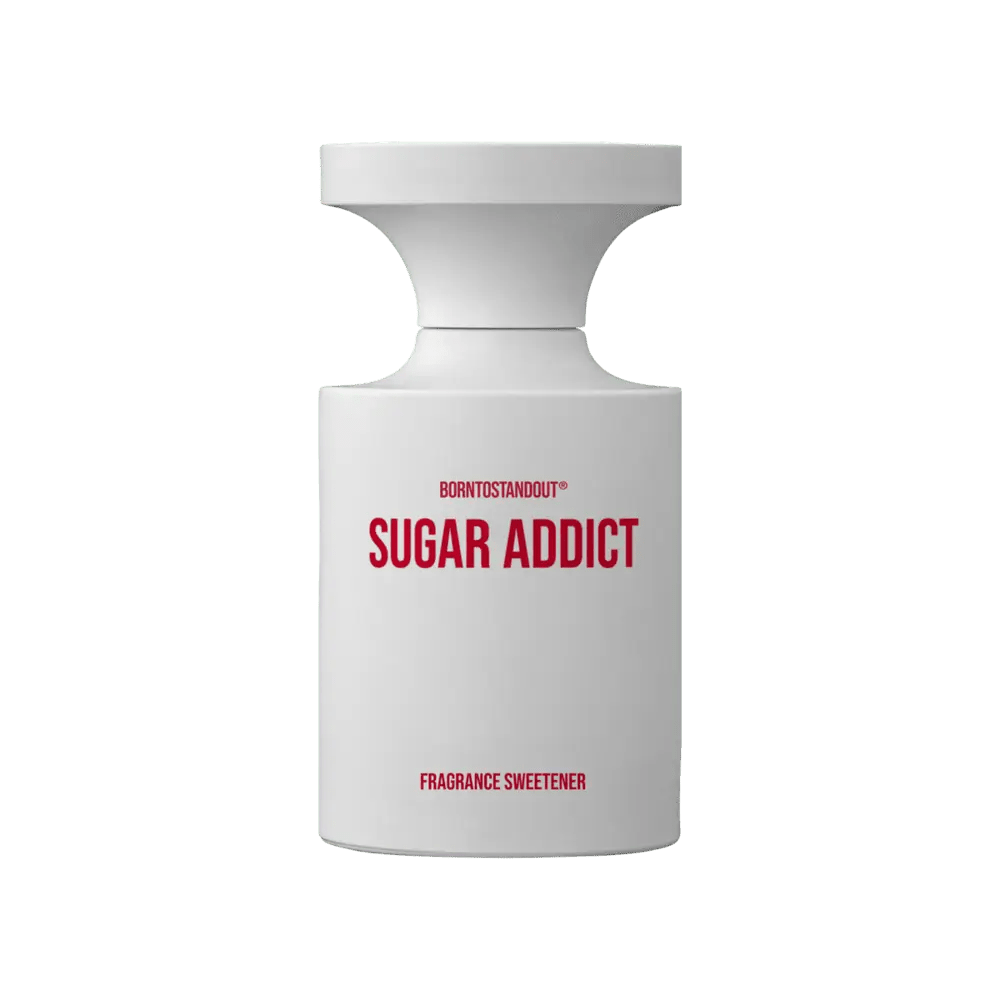زجاجة عطر Sugar Addict BORNTOSTANDOUT باللون البني الذهبي الداكن