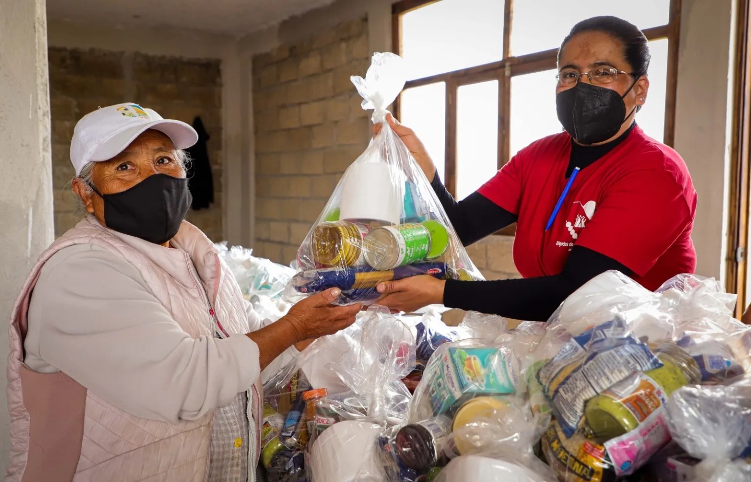 Donación de alimentos
