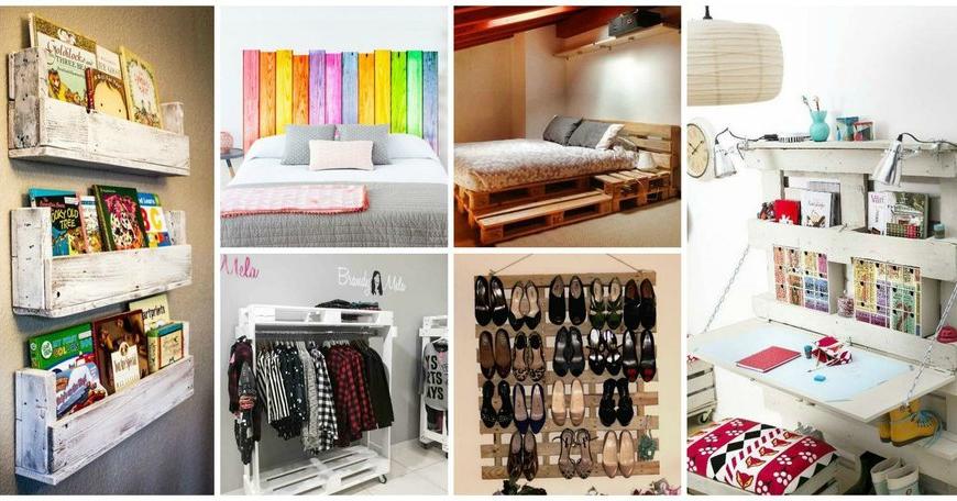30 Ideas Para Tu Dormitorio Con Palets Bricolaje