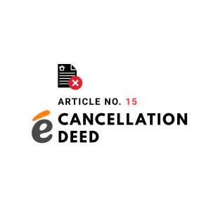 Cancellation Deed [ 15 ]