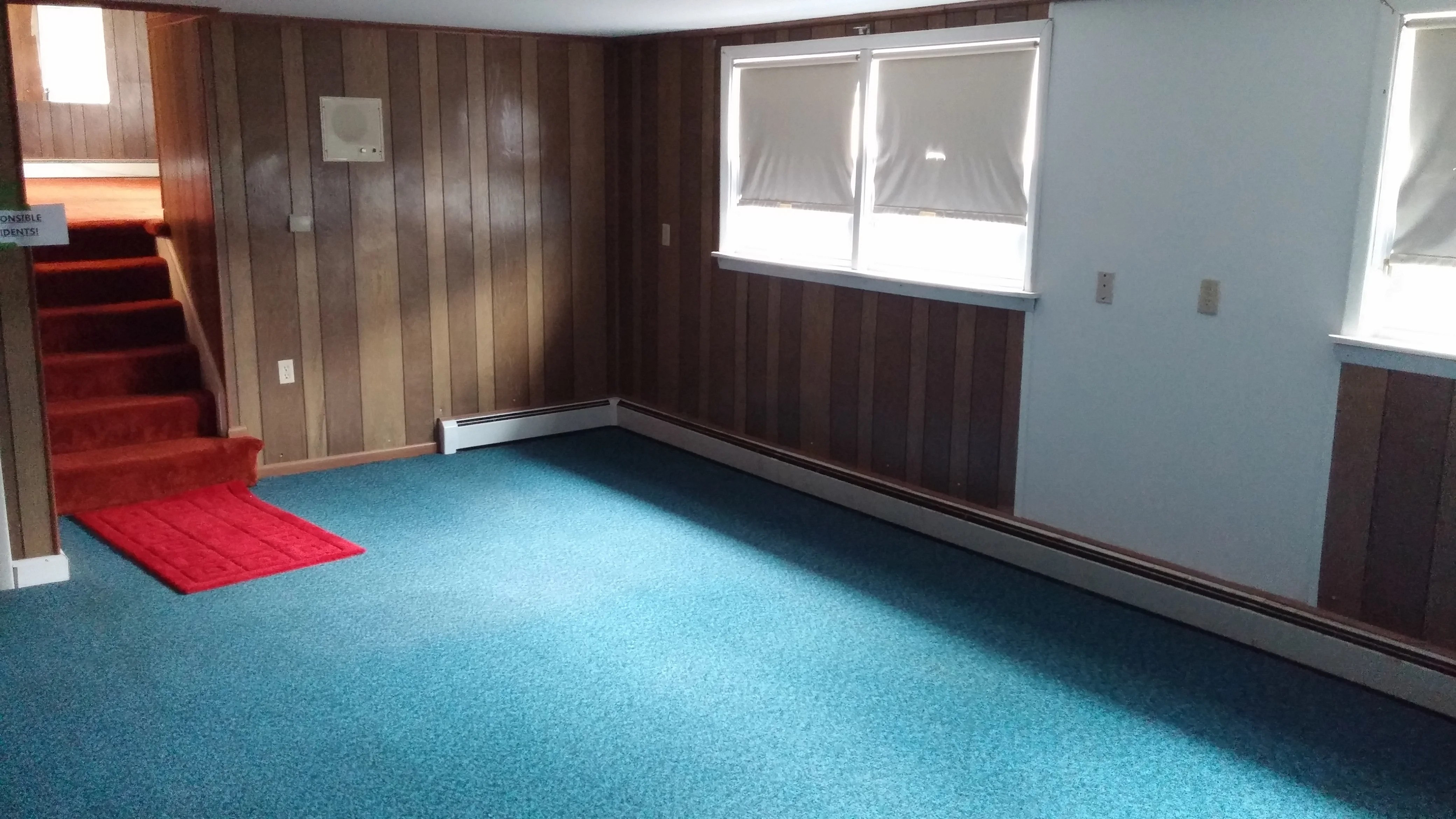 Empty home after cleanout