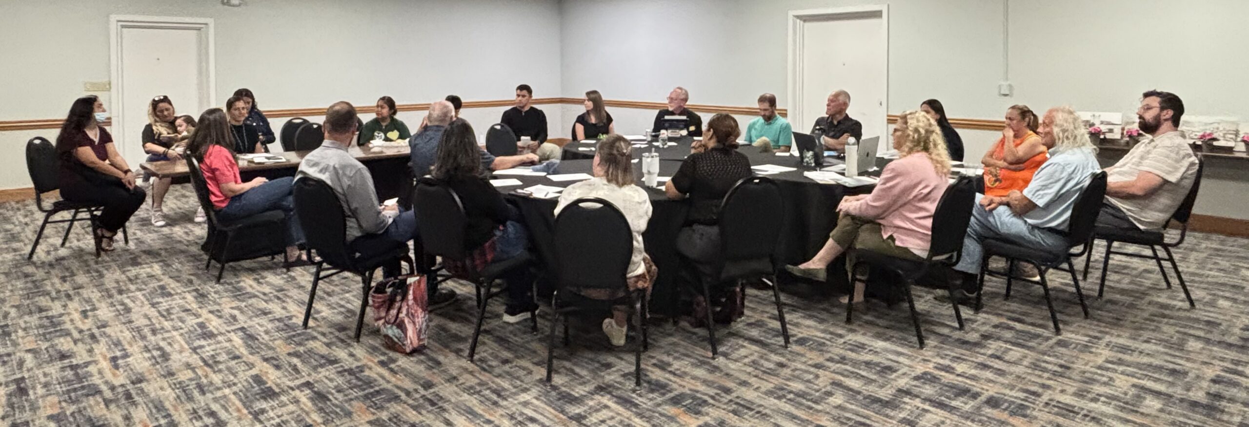 Members of the Latino Alliance met Tuesday for a planning session