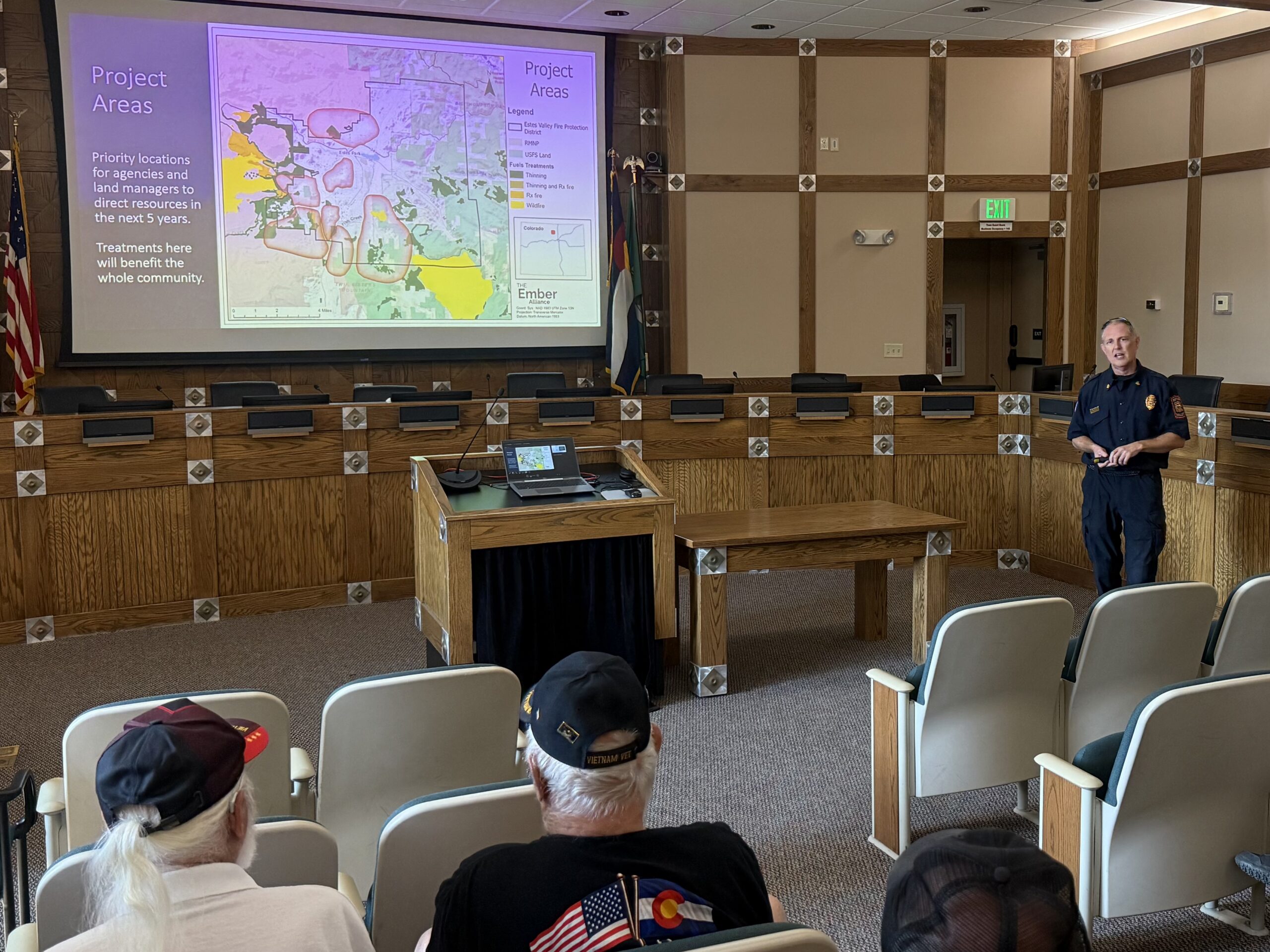New Estes Valley fire chief puts wildfire preparedness at center of community message