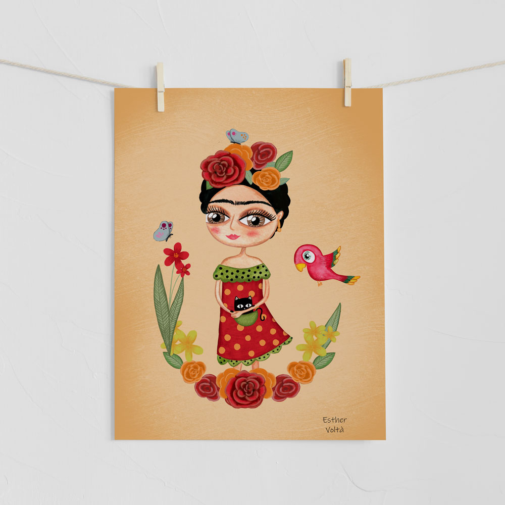 Lámina Frida