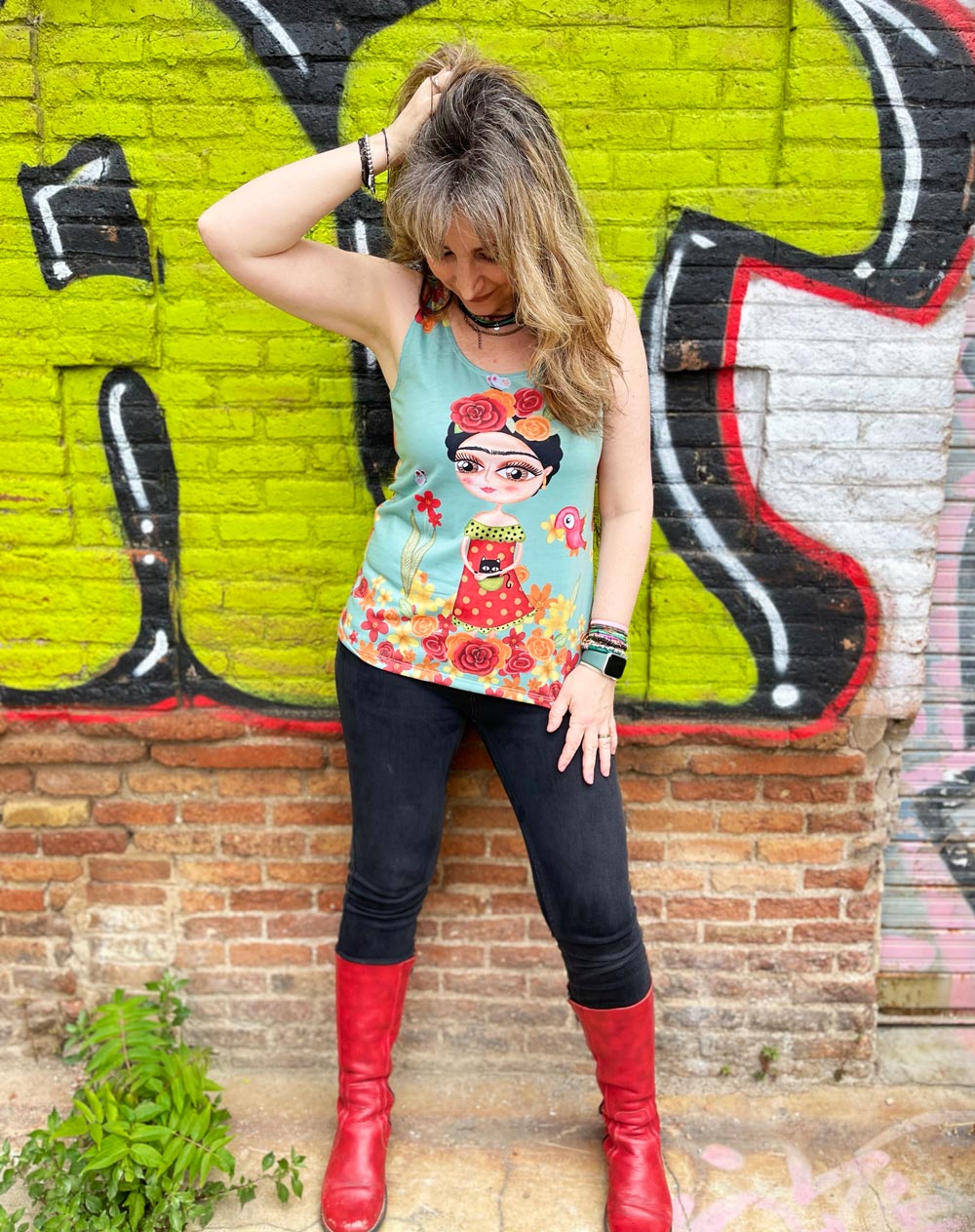 Camiseta de Tirantes Frida