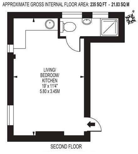 Studio Apartment Plan