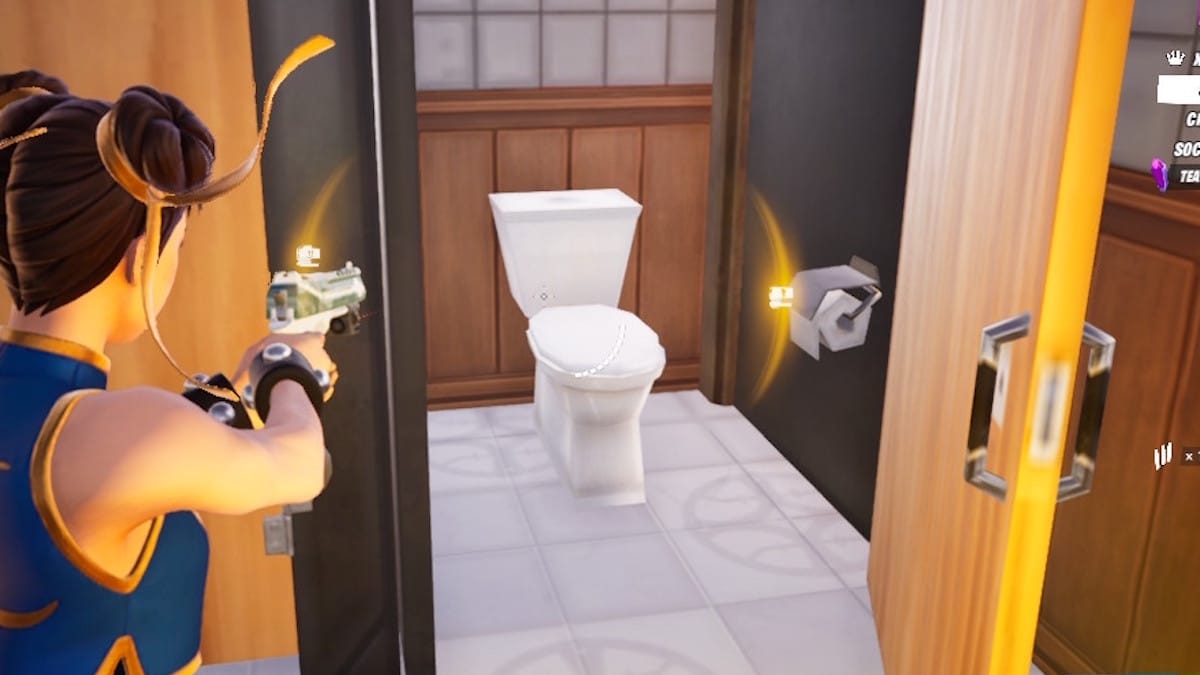 How To Destroy Toilets In Fortnite Guide And Locations 