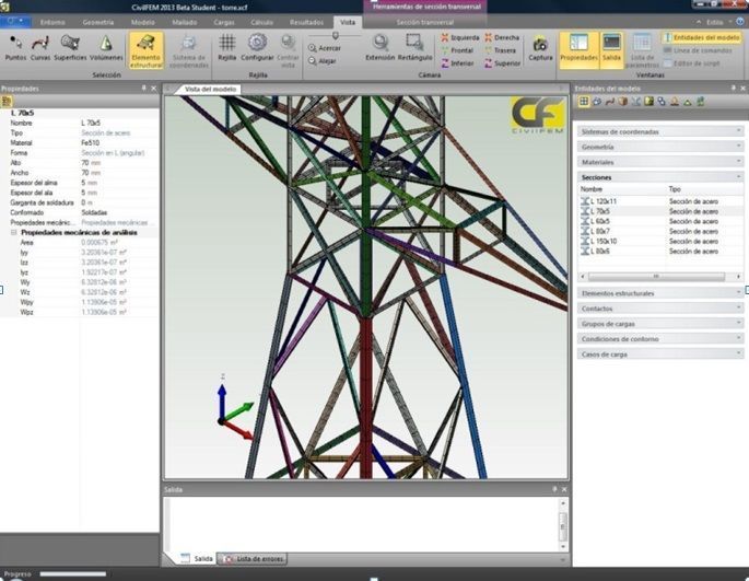 Simulación numérica en la ingeniería con ansys (numerical simulation in engineering with . CivilFEM 2015, otro ejemplo de la ingenierÃ­a civil