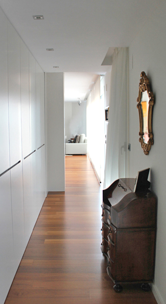 vestidor/acceso a salón