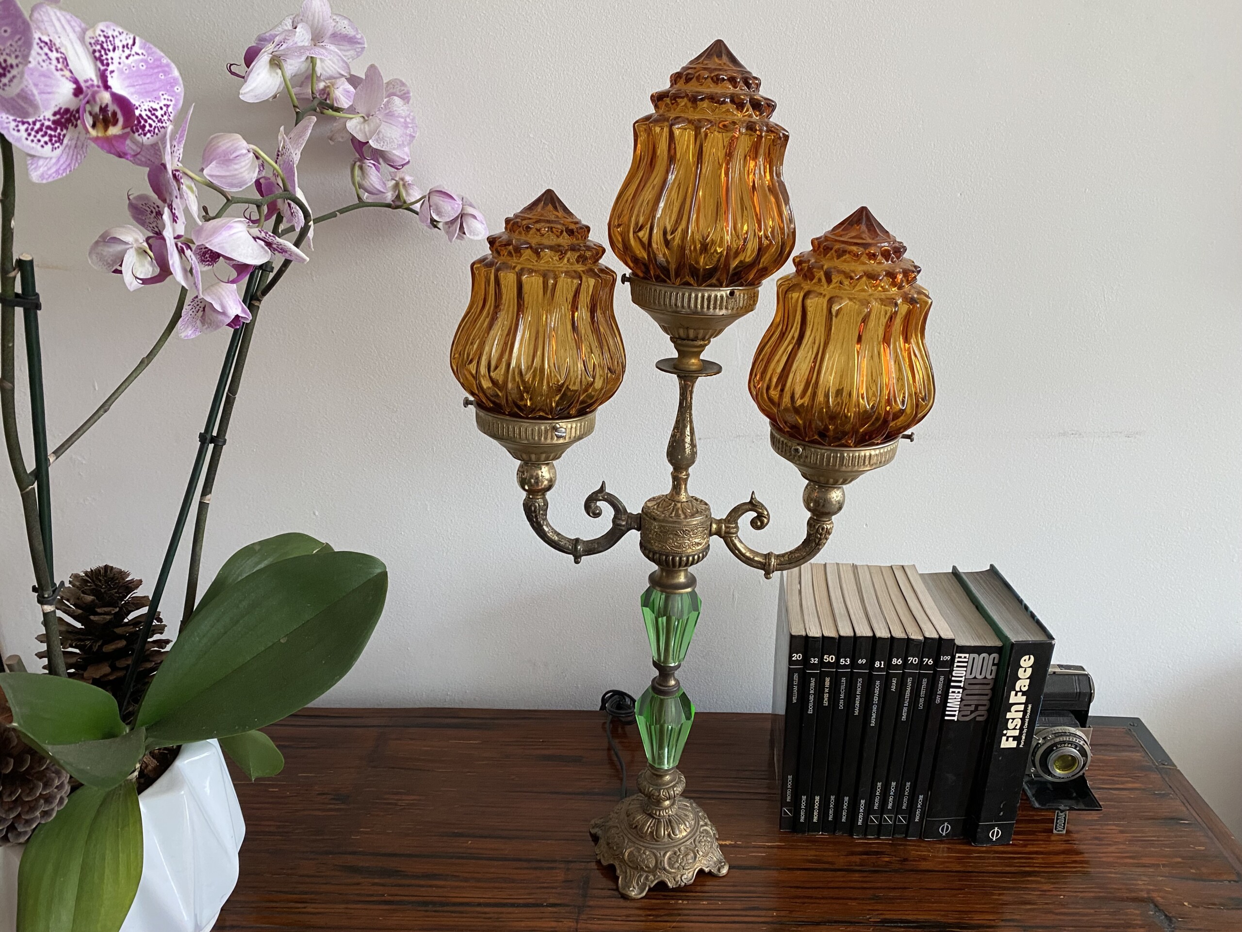 vin-259 QUINQUE VERDE DE TRES FAROLAS ÁMBAR