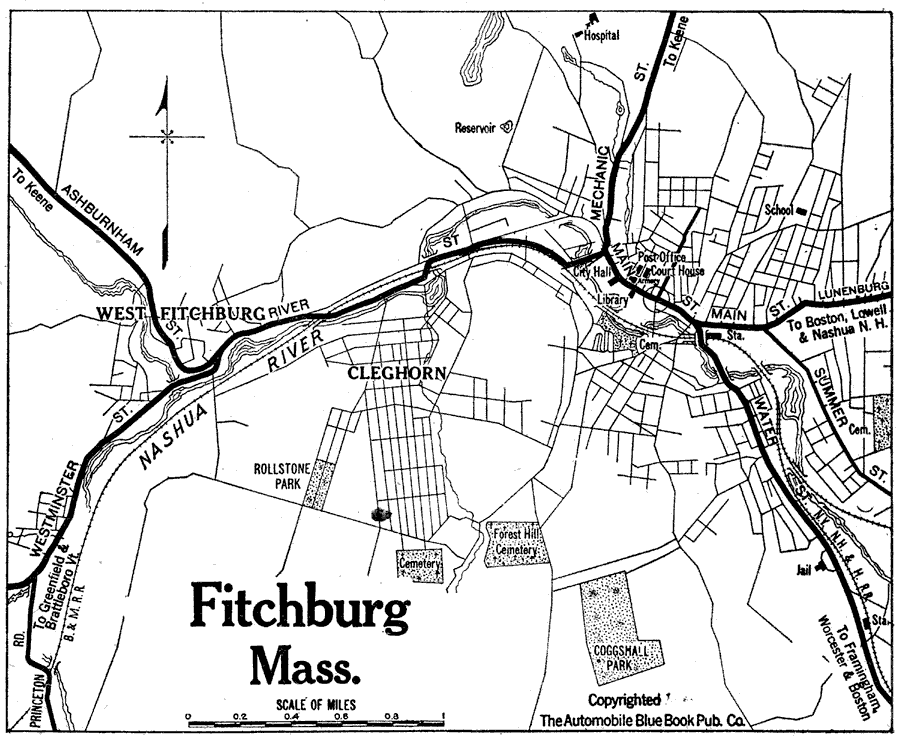 Fitchburg Map 3830 