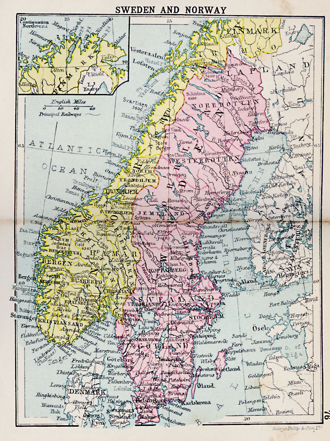 Sweden And Norway 5609 