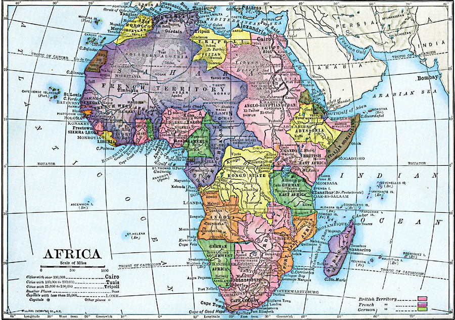 Colonial Africa 7299.