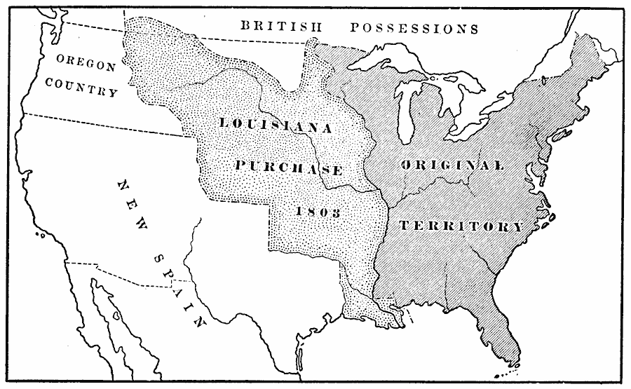 The Expansion Resulting From The Louisiana Purchase 7712 