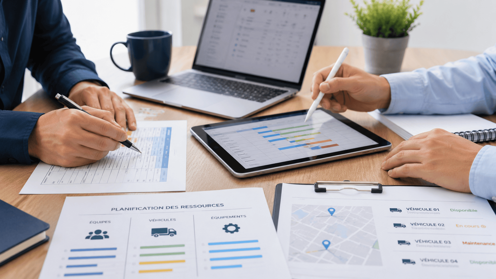 Outil de planification collaborative pour la gestion des équipes et des ressources