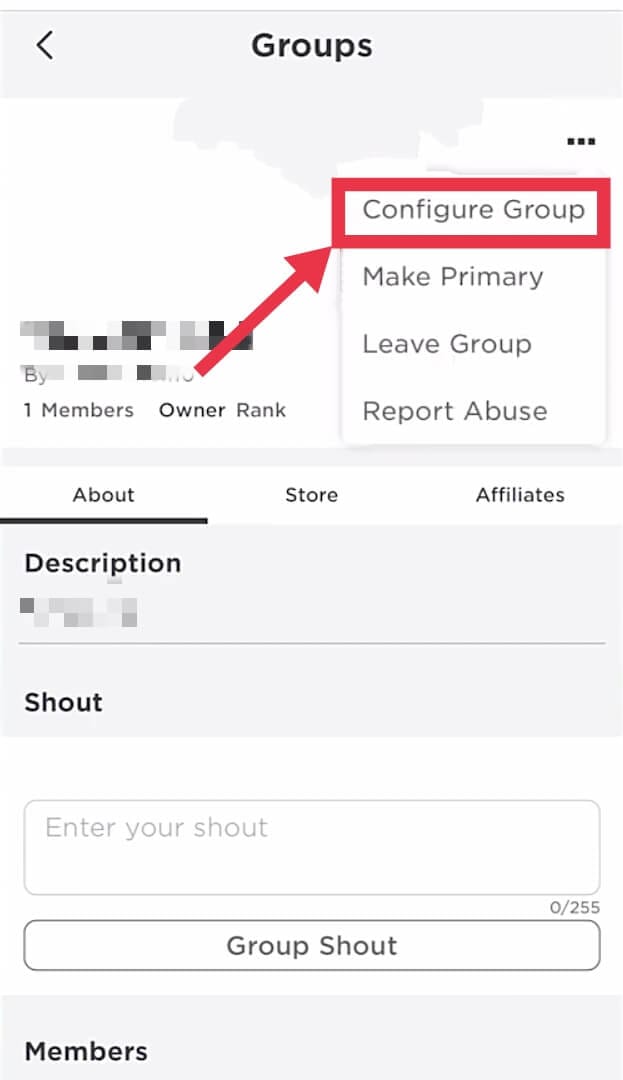 How To Delete A Roblox Group On Mobile PC Configure Group On Roblox Mobile App 