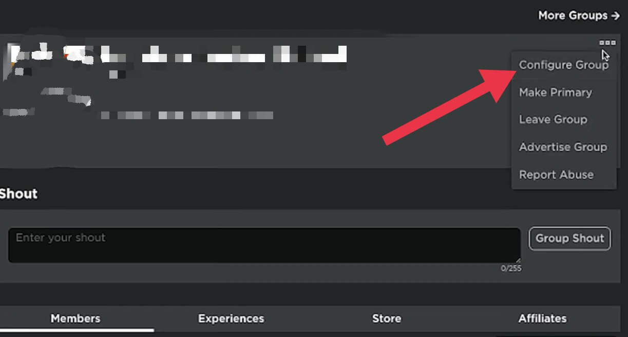 Roblox Group Gone Heres How To Delete It Configure Group On Roblox 