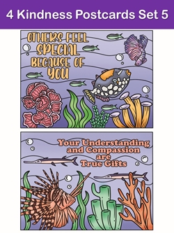 4 Kindness Postcards Set 5