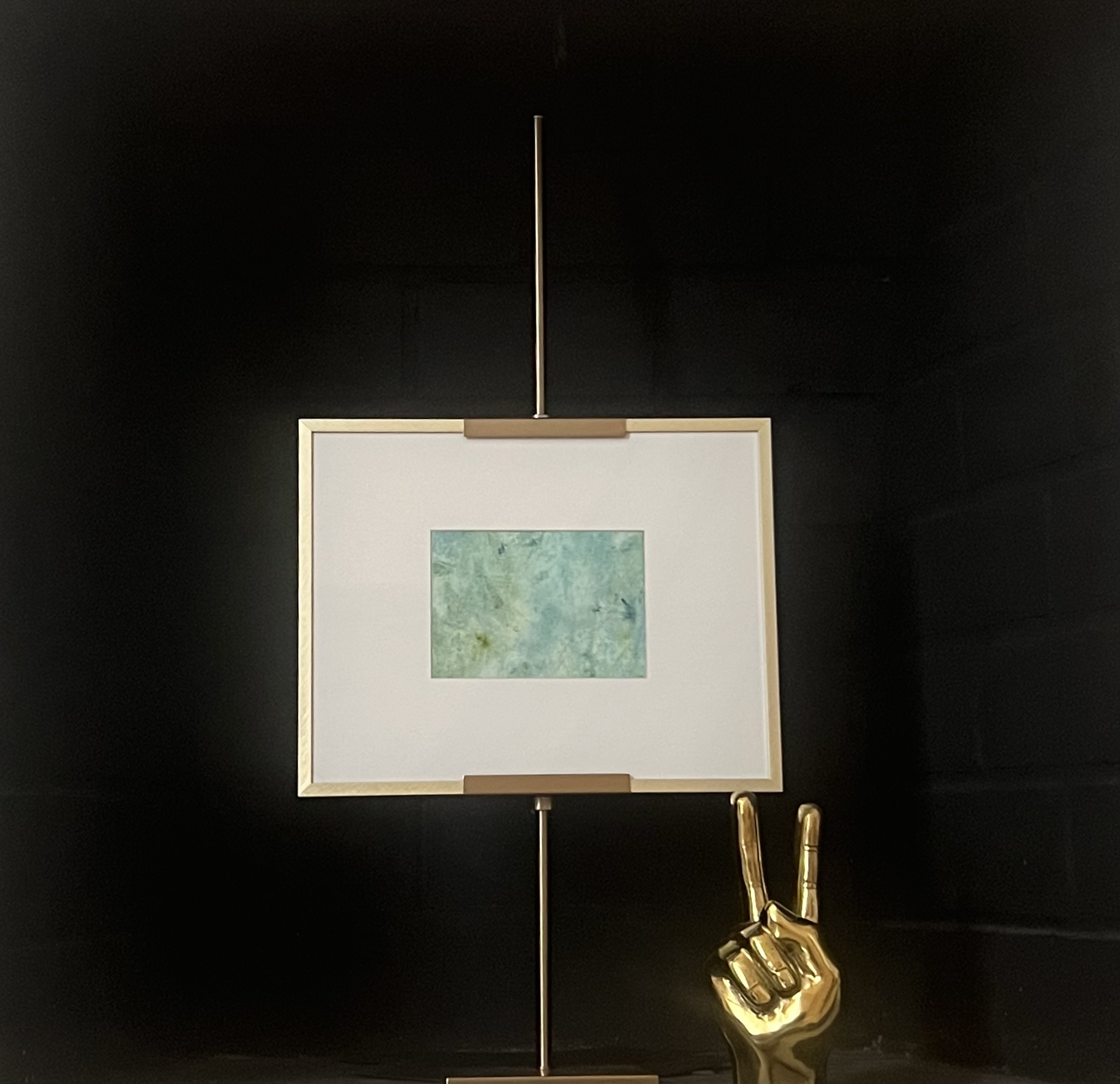 Abstract Watercolor Collection Series One - "Abyss Green"