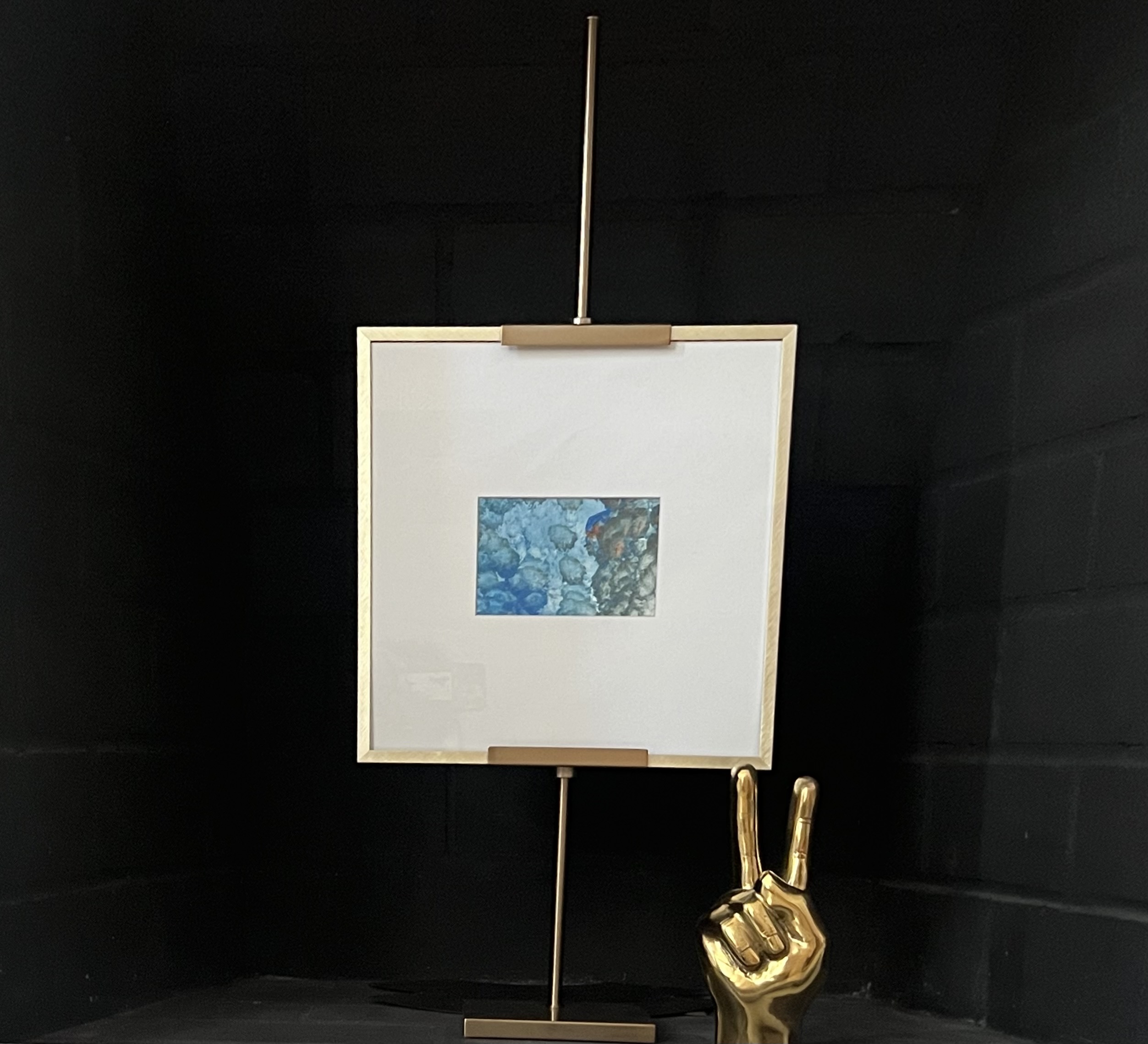 Abstract Watercolor Collection Series One - "Tranquility Blue"