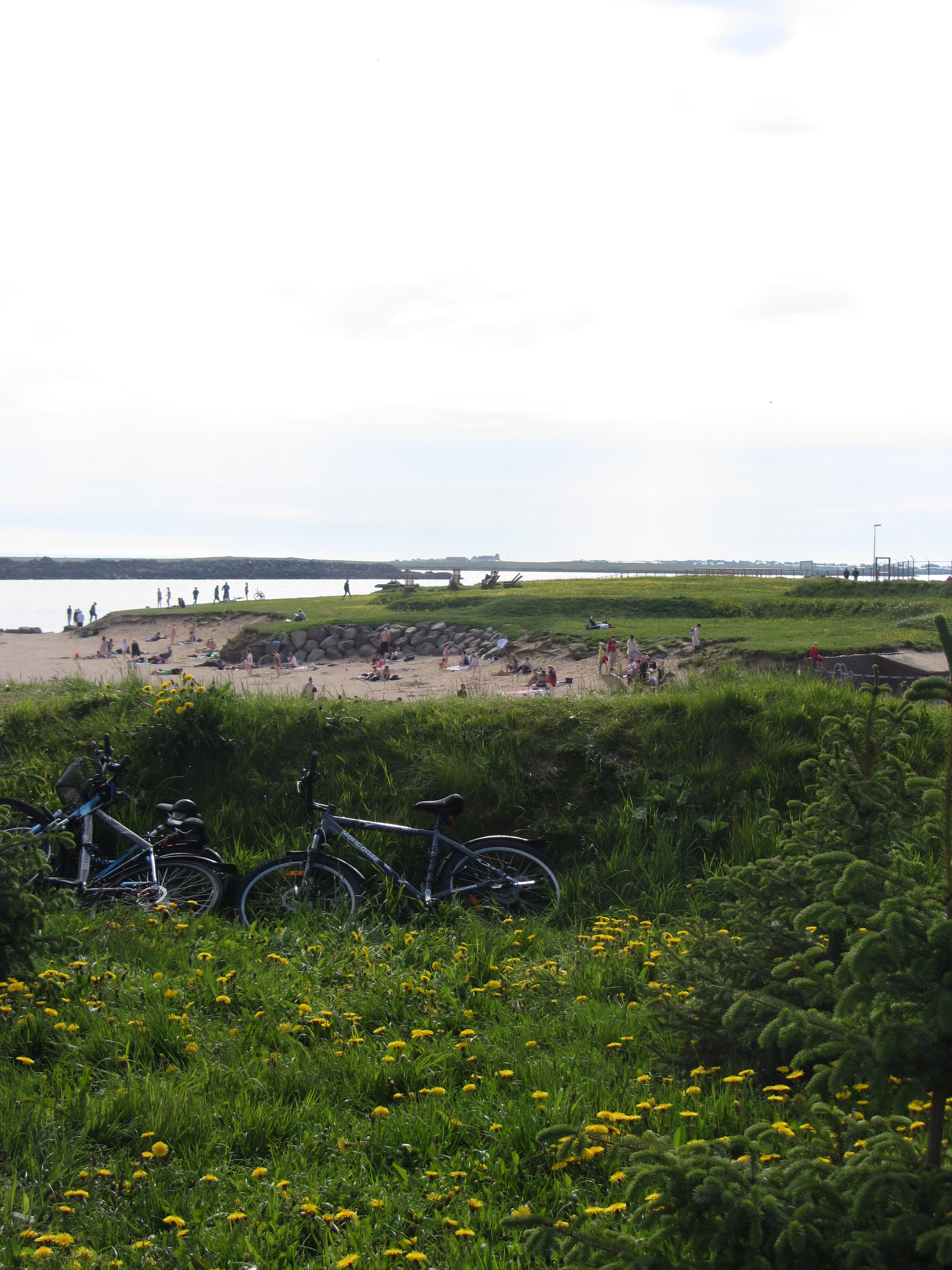 Nauthólsvík, the geothermal beach.