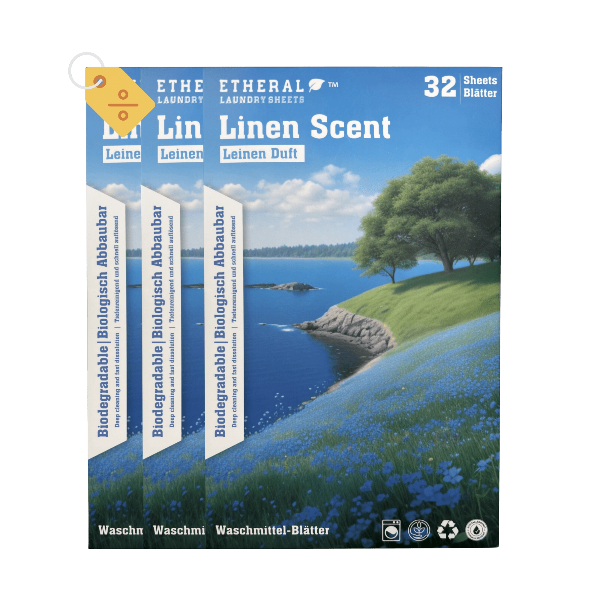 Waschmittel-blätter (3er-Pack)