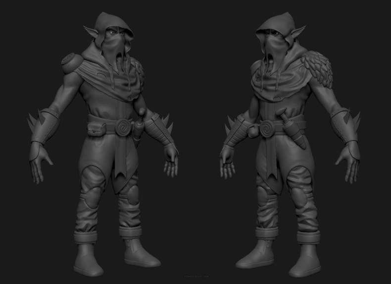 high poly image