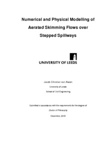Numerical And Physical Modelling Of Aerated Skimming Flows Over