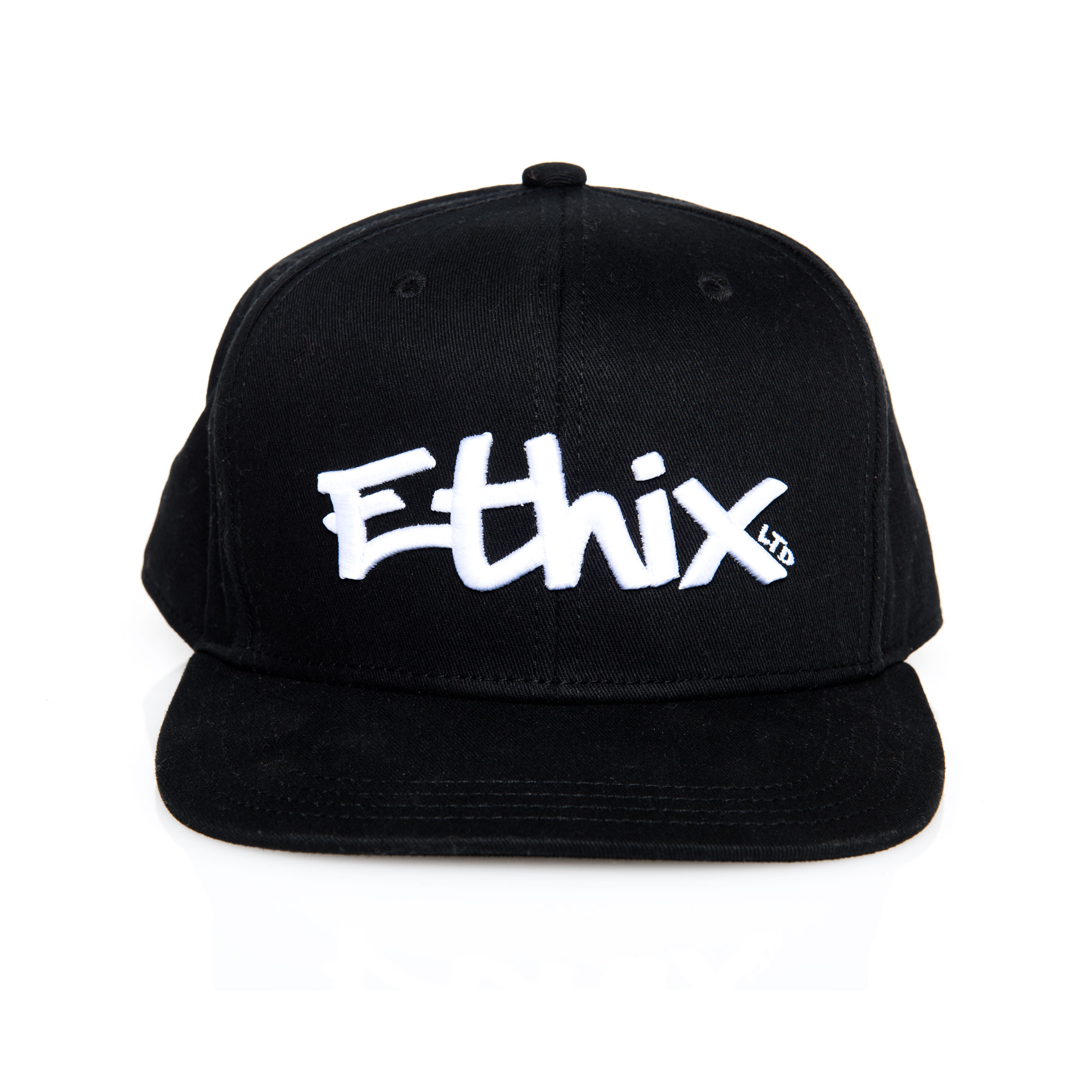 ETHIX LTD. Logo Snap Back Hat – Black – ETHiX LTD