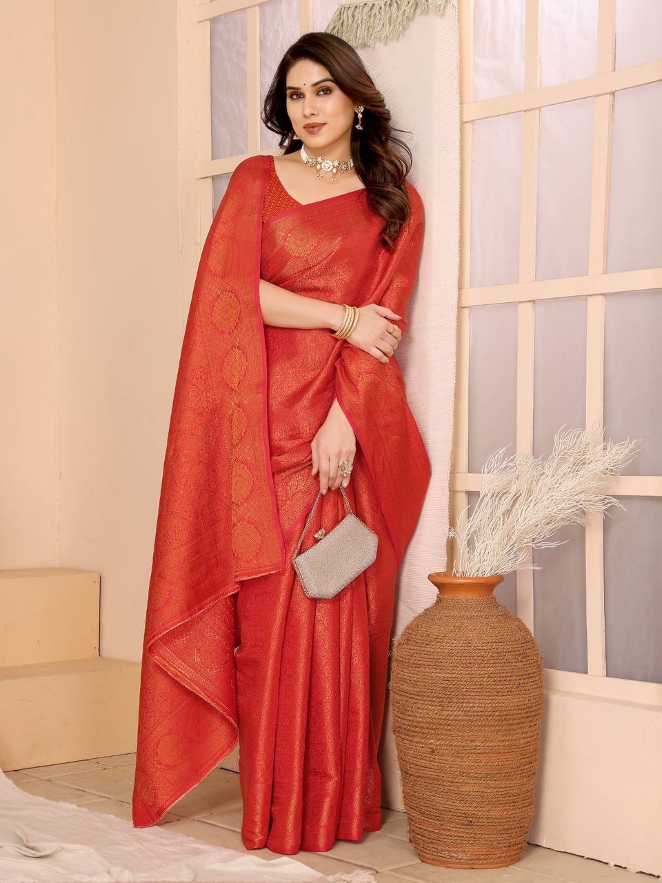 The Power of Red: A Guide to the Timeless Red Saree