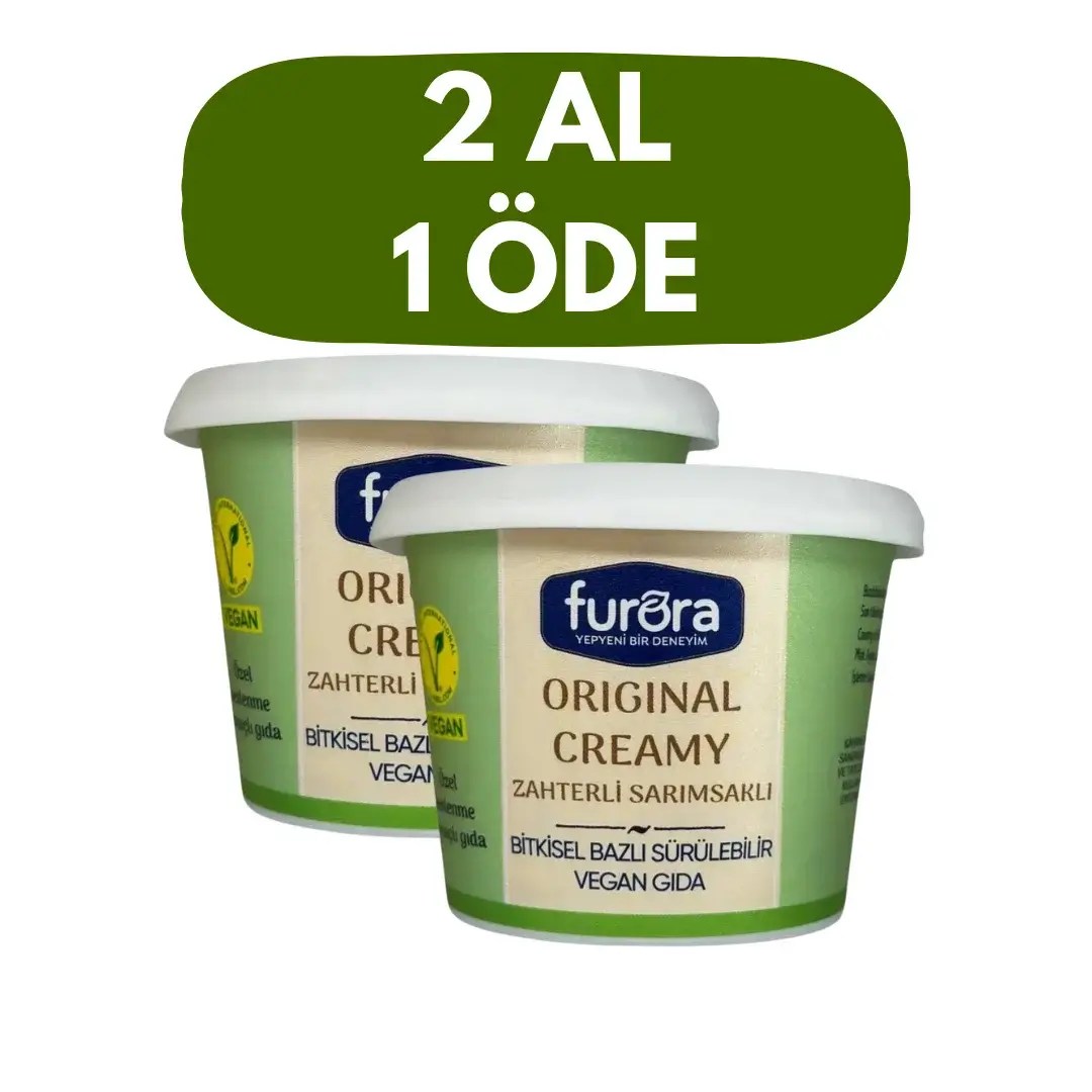Furora Original Creamy Zahterli Sarımsaklı 250 g (2 AL 1 ÖDE)