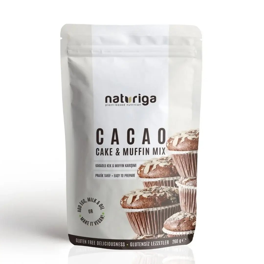 Naturiga Kakaolu Kek ve Muffin Karışımı 260gr