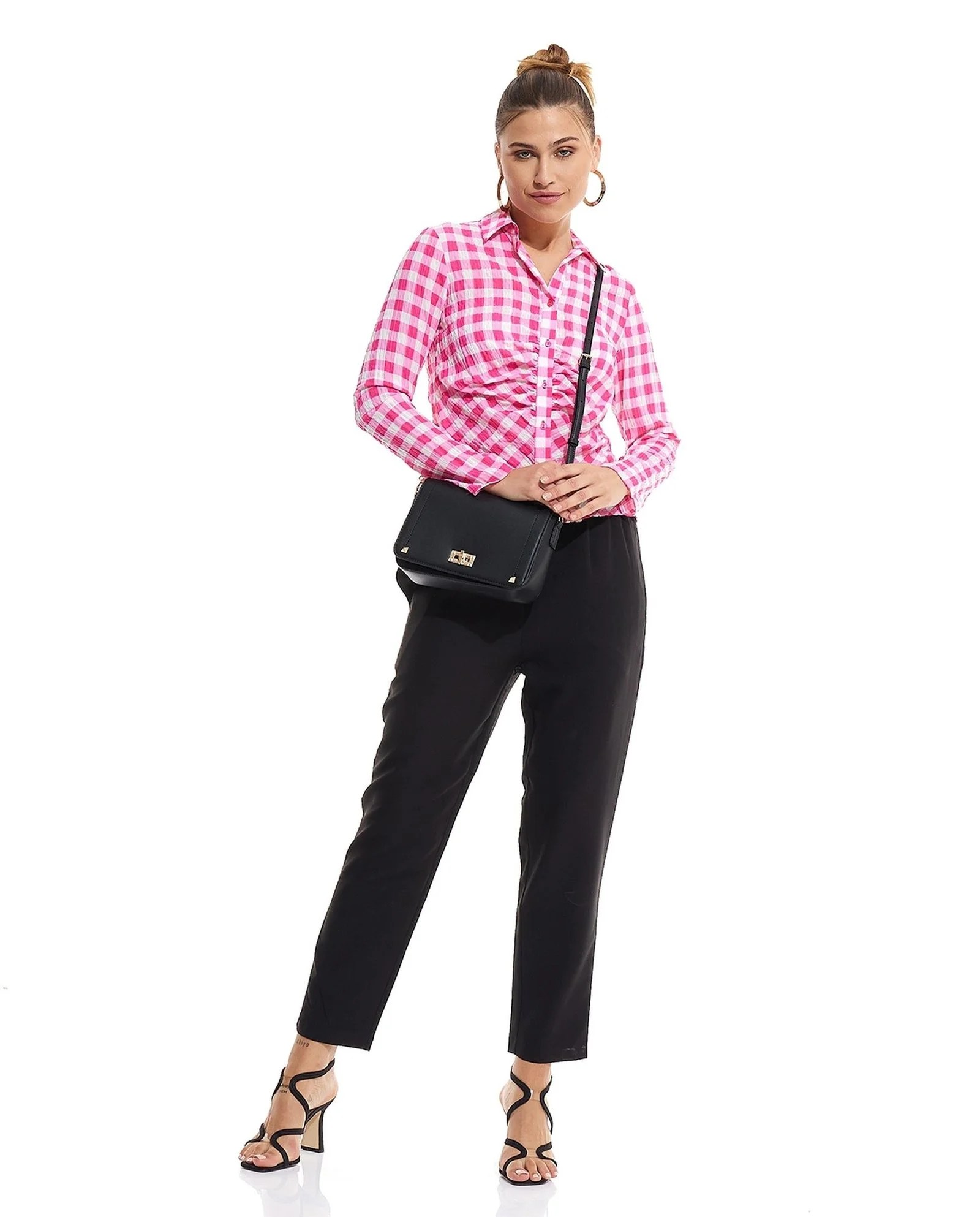 Checkered longsleeve shirt