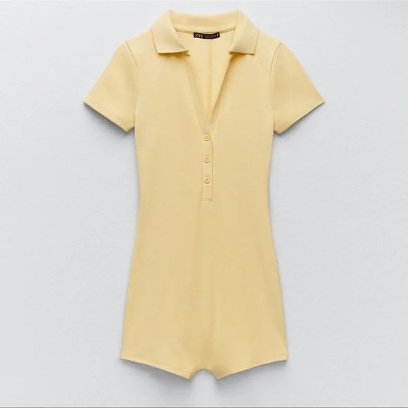 Collared Polo Romper