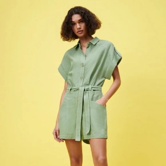 Button Up Romper