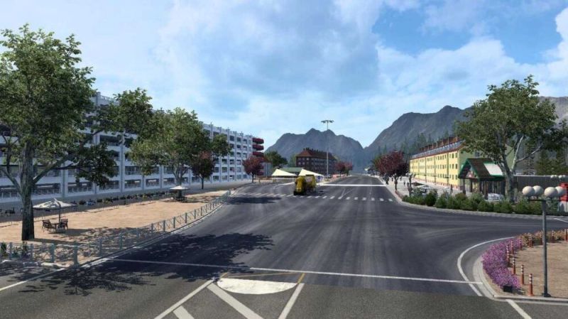 Java Map Rework V8 Addon Demo Version Ets2 1 40 1 46 Ets 2 Mods - Retina Ocean Wallpapers for Desktop