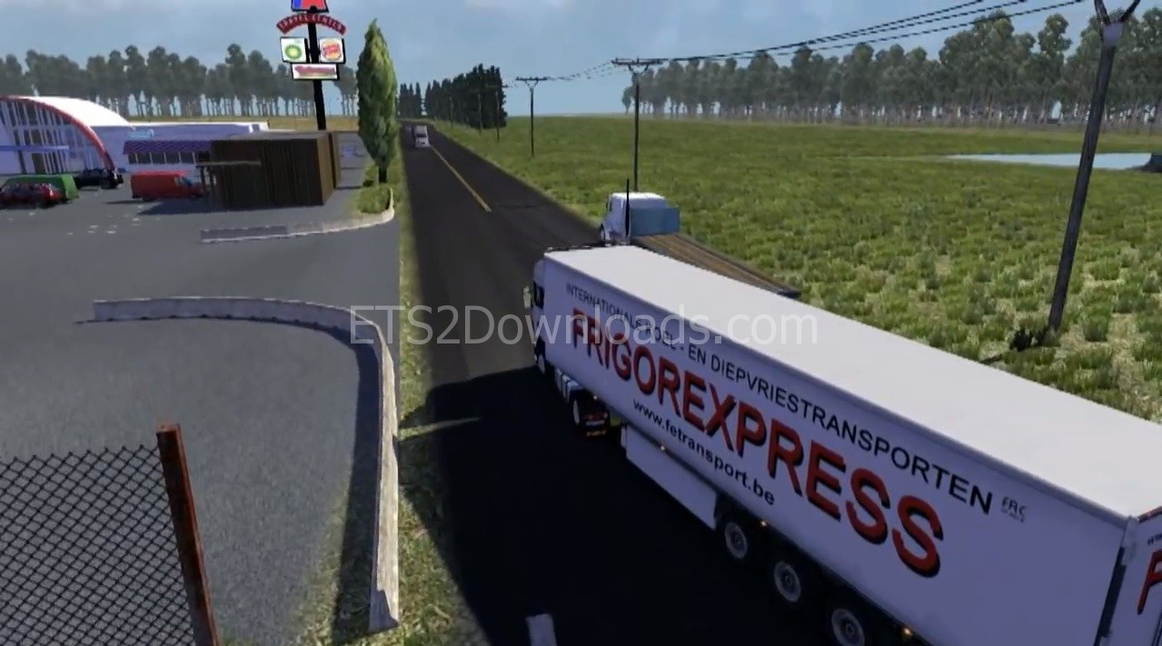American Map Mod Ets2 American Map for ETS2 1.8.2.5 Euro Truck Simulator 2 Mods