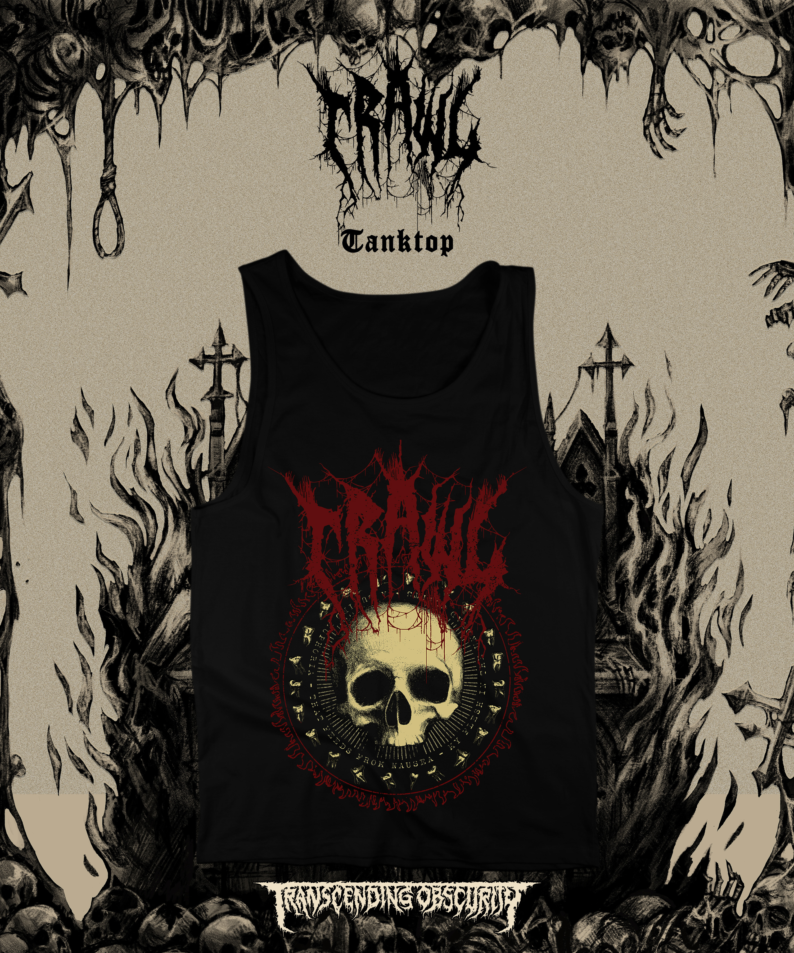 CRAWL - Altar of Disgust Tank Top
