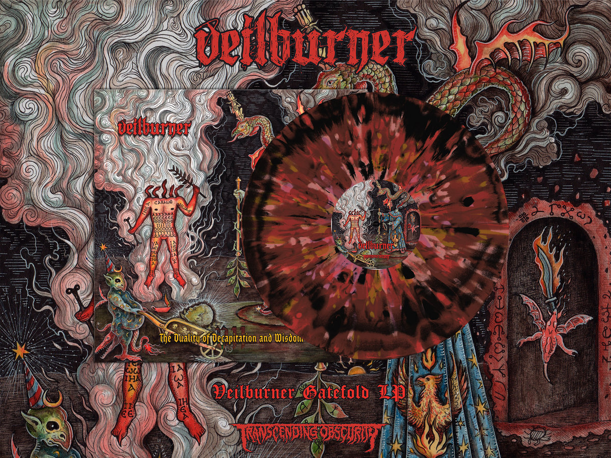 VEILBURNER - The Duality of Decapitation and Wisdom Gatefold LP with Metallic Effect and UV Lamination (Limited and numbered to 250 copiest)