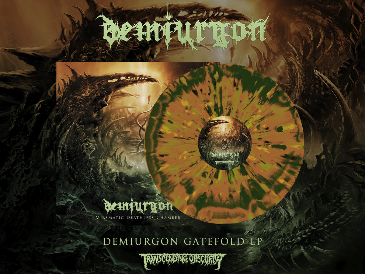 DEMIURGON - Miasmatic Deathless Chamber Gatefold LP (Limited and hand-numbered to 200)