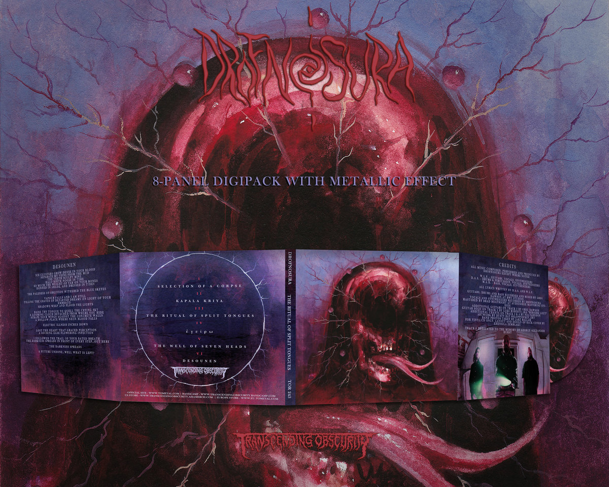 DROFNOSURA - Ritual of Split Tongues 8-Panel Digipak CD