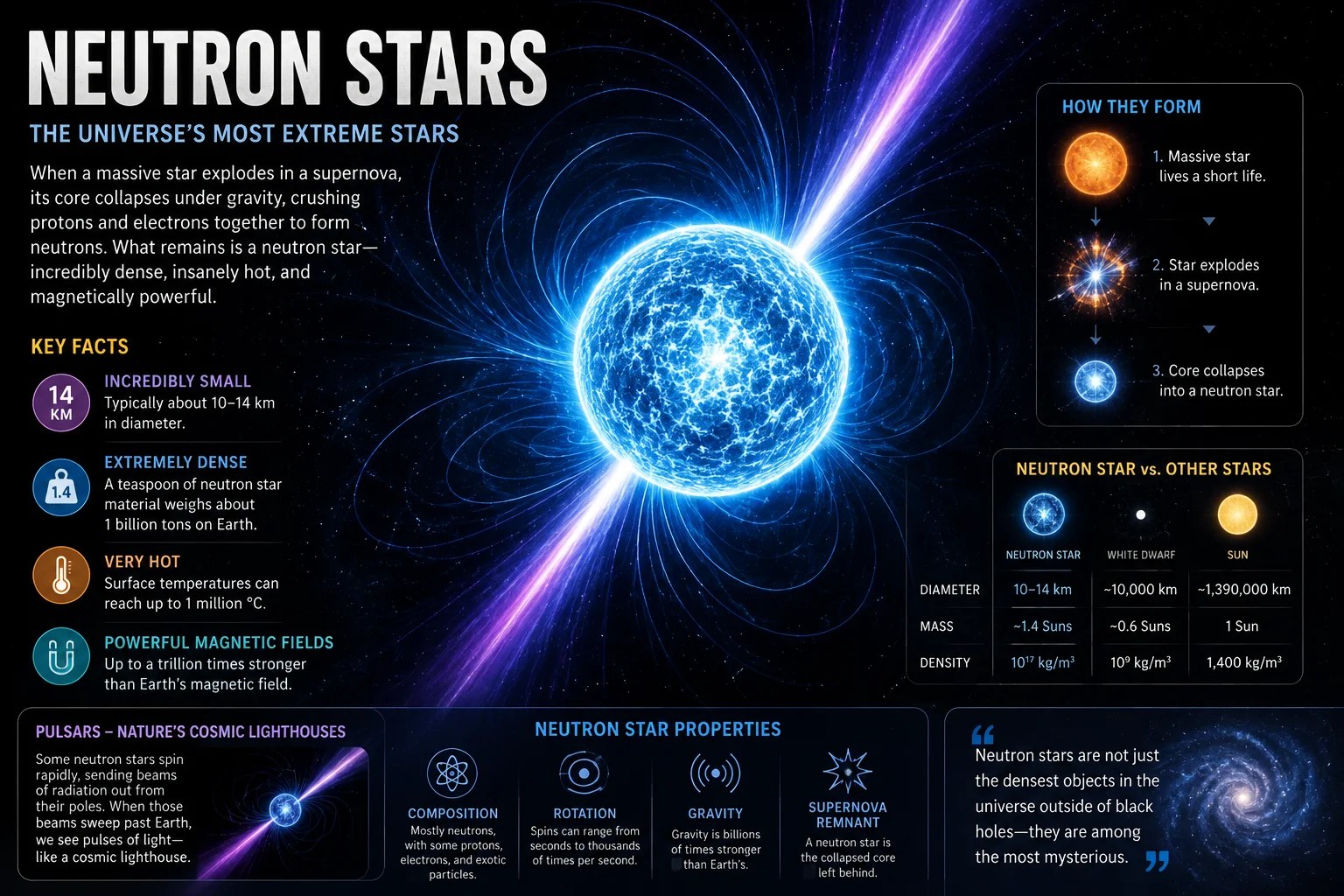 The Insane Reality of Neutron Stars