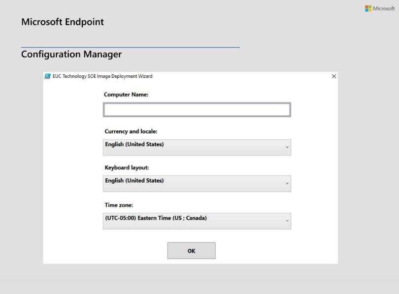 Read more about the article SCCM OSD FrontEnd